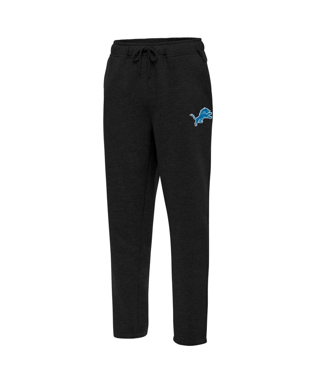Men's Antigua Black Detroit Lions Victory Sweatpants - Black