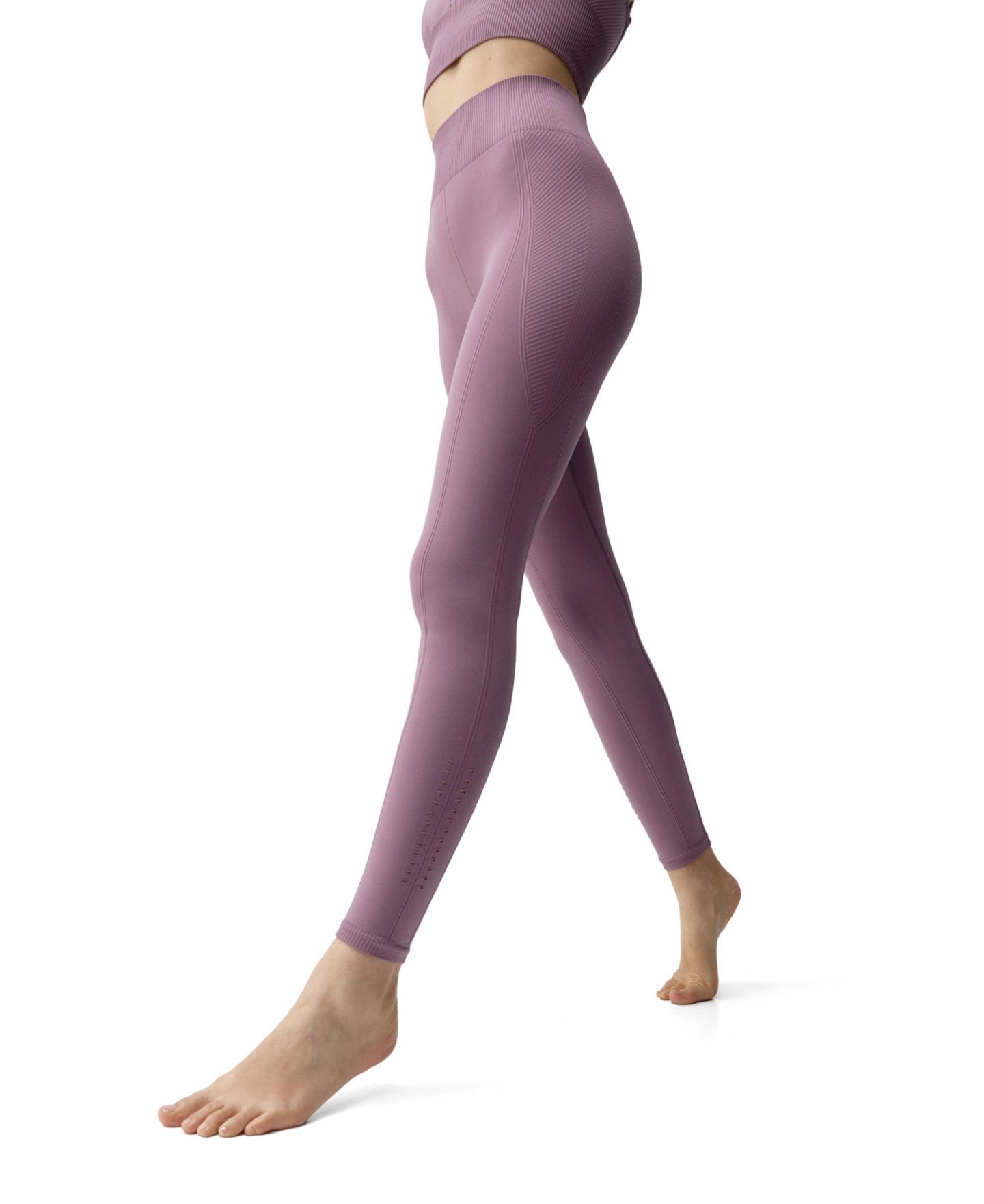 Женские леггинсы Born Living Yoga India Seamless High Rise Sport, цвет: Amatista — фото 2