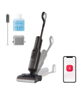 New!F25 Pro Turbo Wet Dry Vacuum Mop, One-Tap Scrubbing Floor Cleaner,Slide Tech2.0,moves smoothly