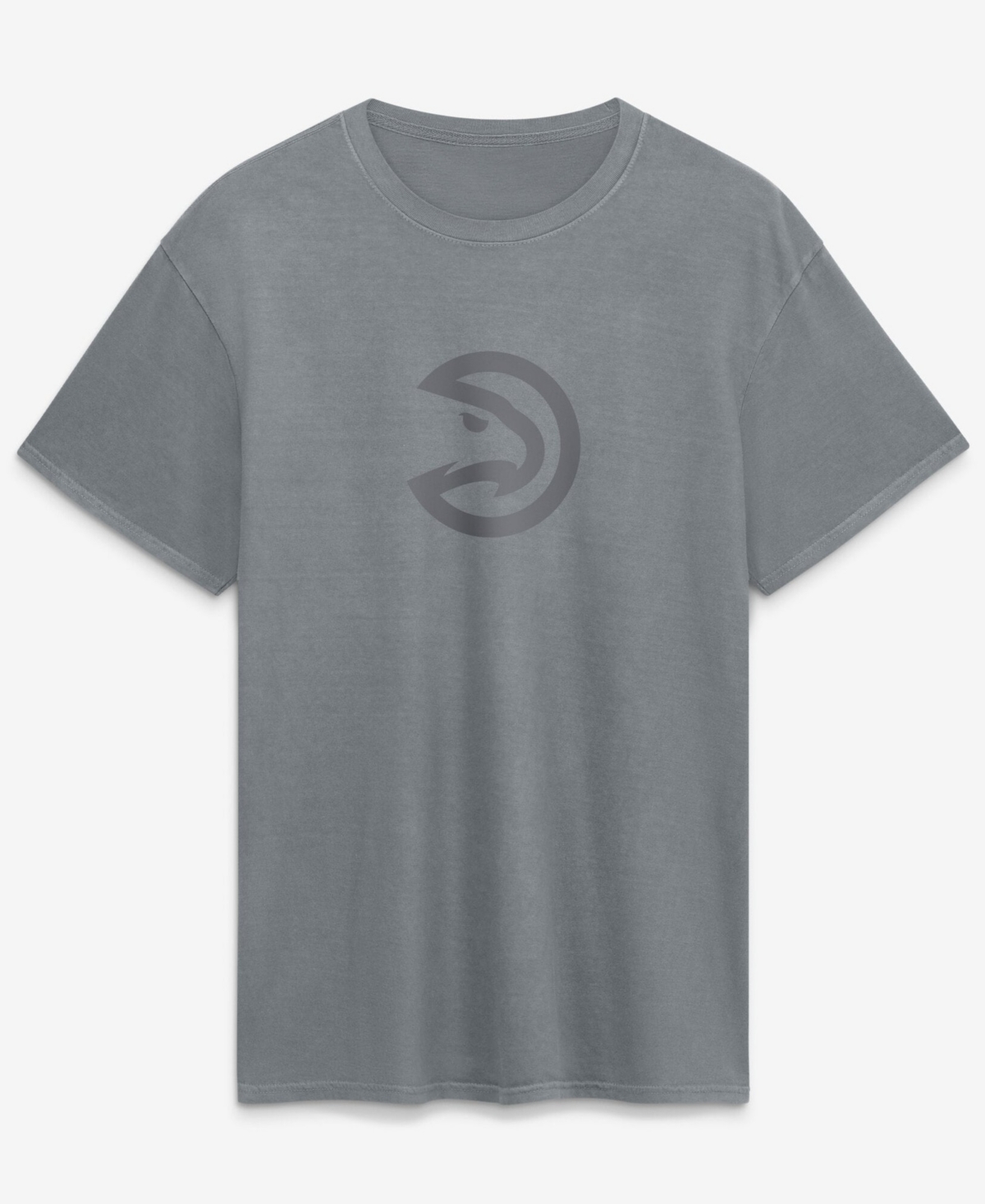 Men's Fanatics Gray Atlanta Hawks Beach Wash T-Shirt - Gray