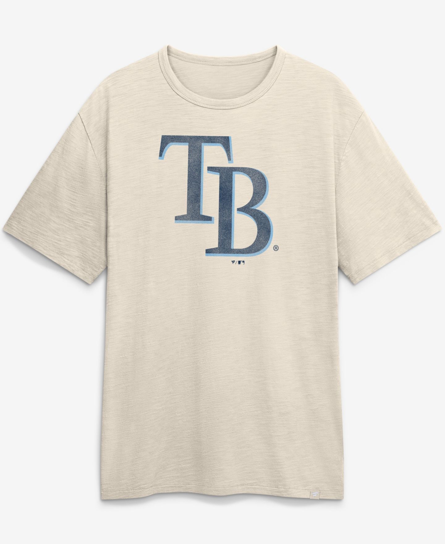 Мужская футболка Fanatics Cream Tampa Bay Rays Stadium Slub — фото 1