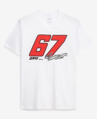 Men's  White Corey Heim #67 Lifestyle Tri-Blend T-Shirt