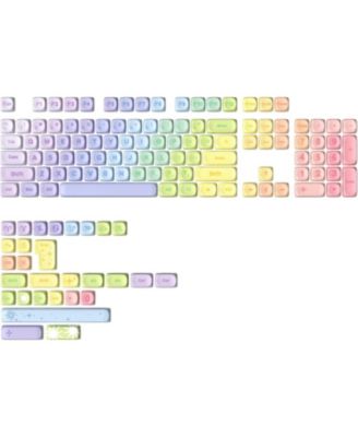 140-Key Rainbow MOA Profile PBT Keycap Set