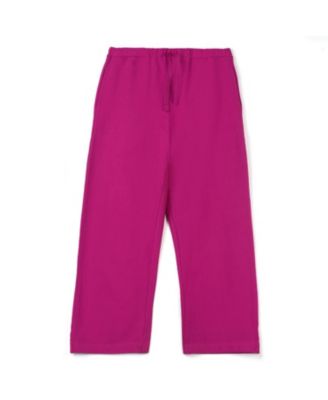 Toddler Girls' 2T-5T Core Colors Wide-Leg Organic Cotton Pull-On Pants