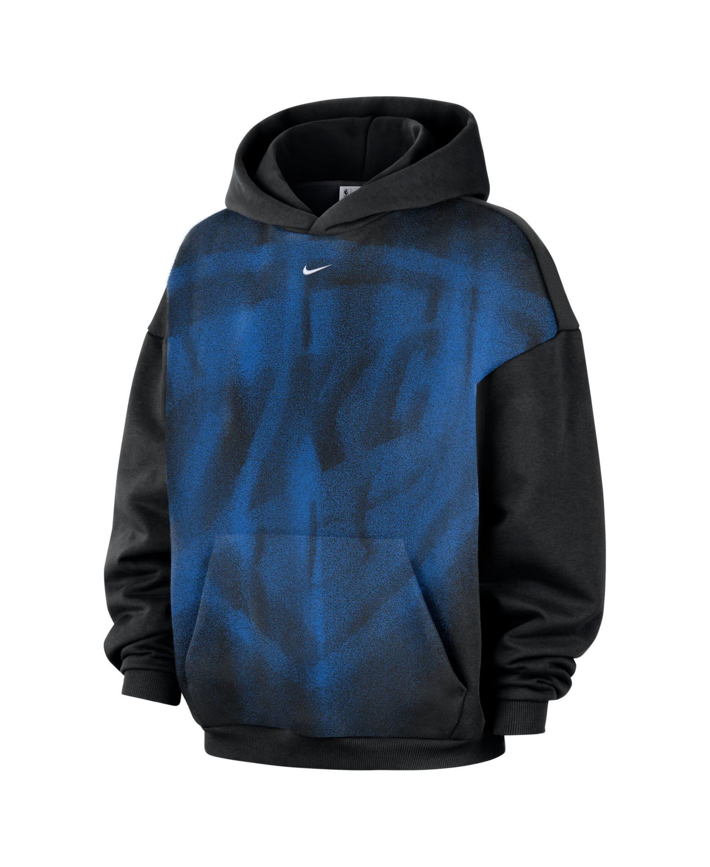 Мужское худи Nike Black Oklahoma City Thunder 2026 Standard Issue Practice Icon Fleece Pullover — фото 2