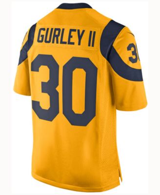 todd gurley rams throwback jersey