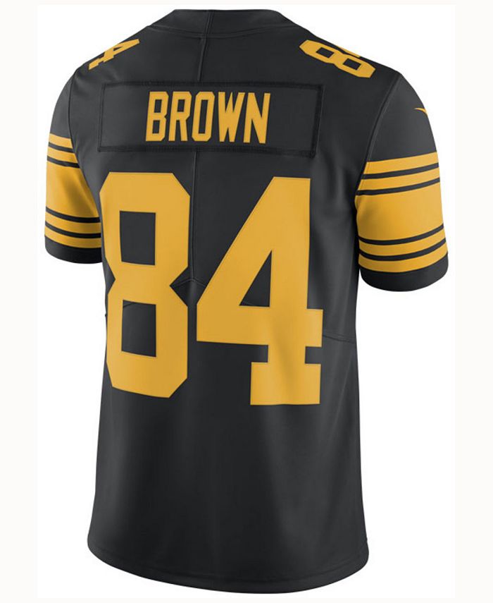 Nike Men's Antonio Brown Pittsburgh Steelers Limited Color Rush Jersey -  Macy's