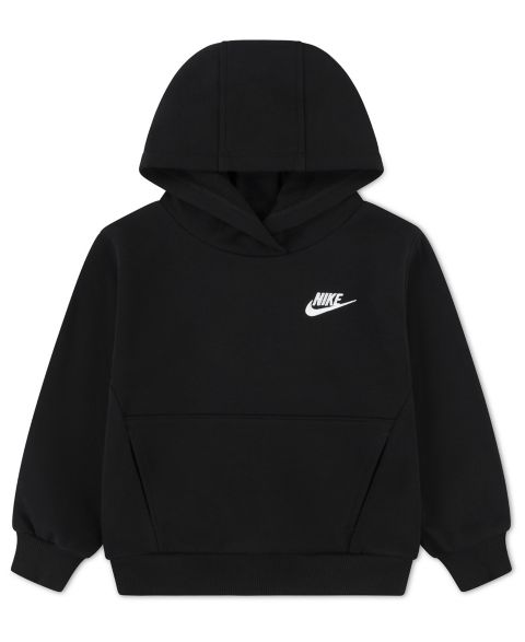 Худи Nike Fleece Pullover для мальчиков-малышей, цвет: Чёрный