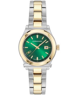 Women's Two-Tone Stainless Steel Bracelet Watch, 33mm