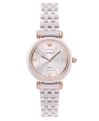 Women's Quartz Nude Ceramic Watch 32mm