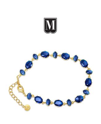 Women's Adjustable Crystal Gold-Tone Michela Bracelet