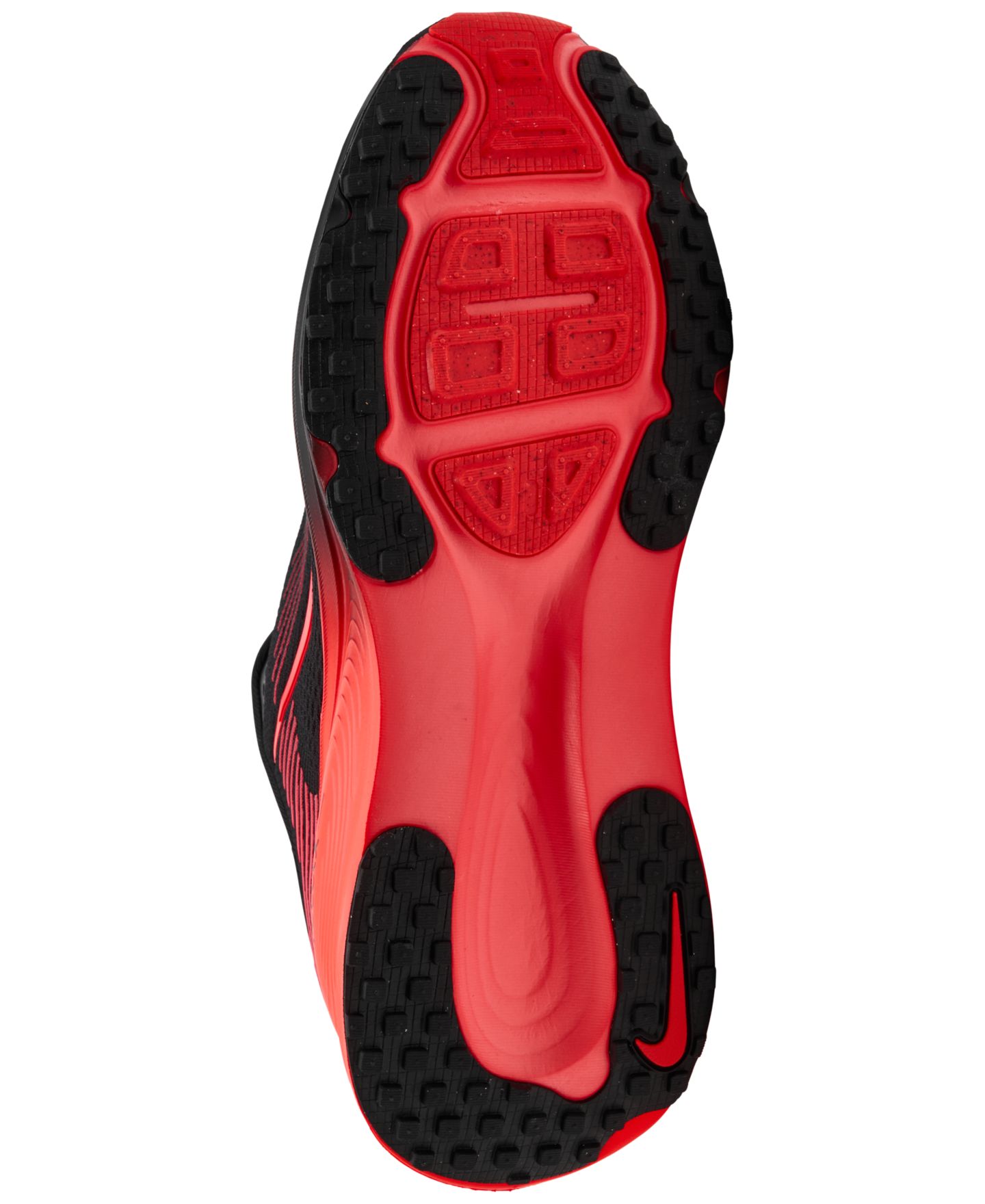 Кроссовки Nike Vomero 18 Running Sneakers from Finish Line для мальчиков, цвет: Чёрный / Малиновый — фото 6