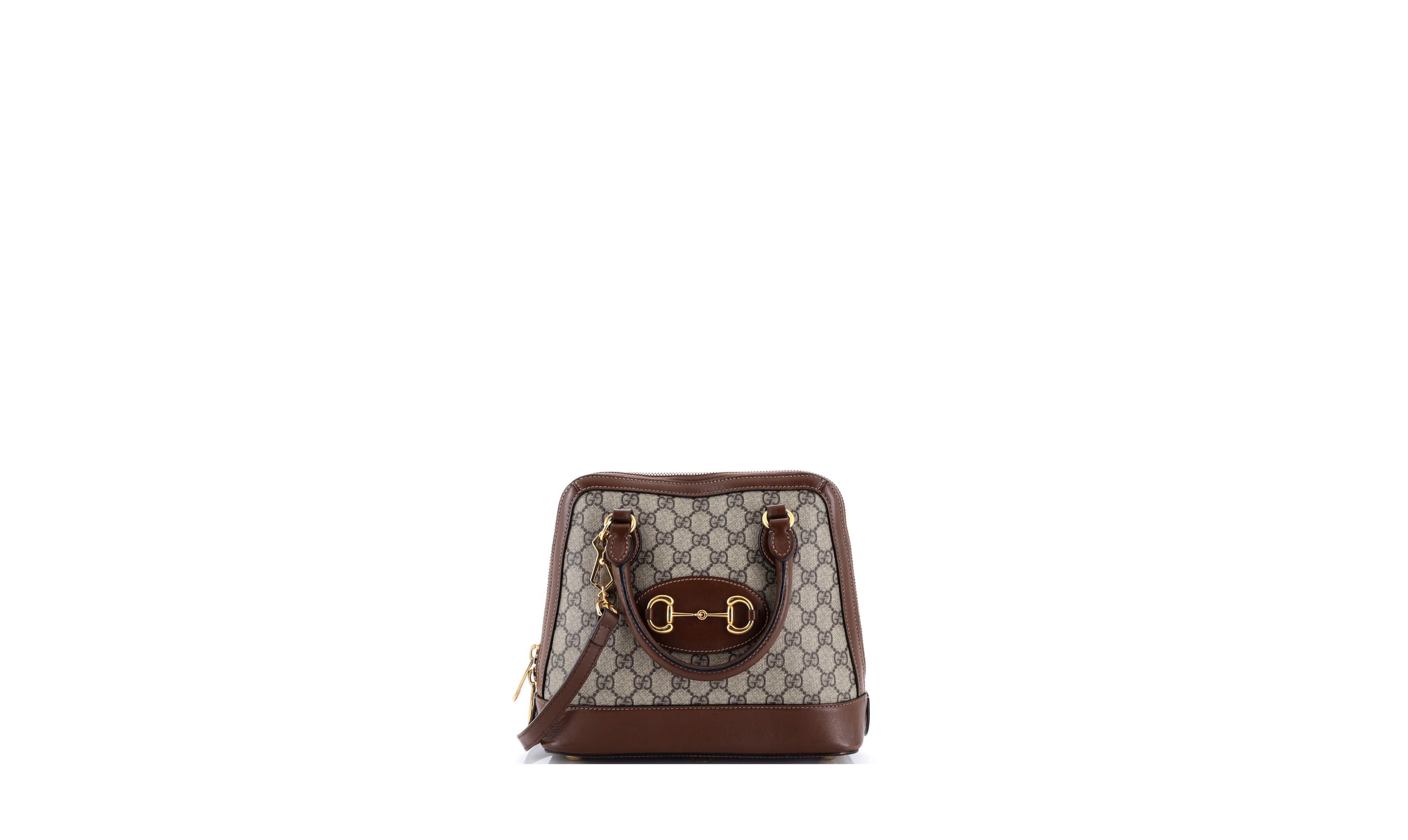 Pre-Owned Gucci Horsebit 1955 Small Top Handle Shoulder Bag