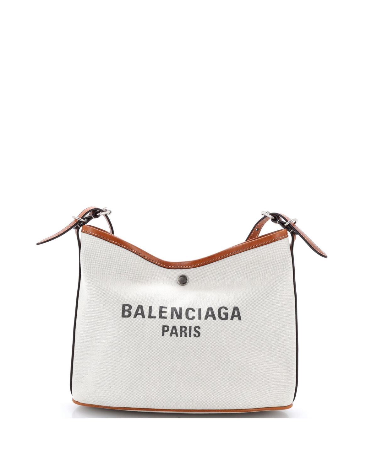 Pre-Owned Balenciaga Small Canvas Biarritz Shoulder Bag