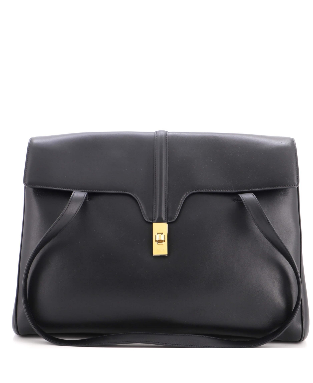 Pre-Owned Celine Large Soft 16 Bag Smooth Calfskin