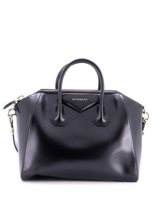 Small Antigona Bag Glazed Leather