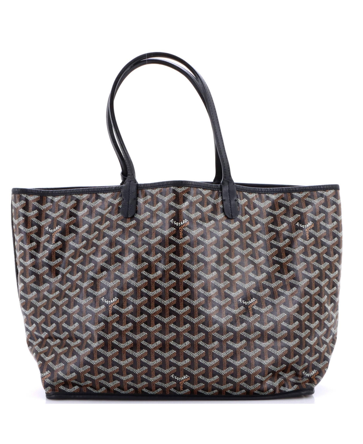 Pre-Owned Goyard Pm Anjou Reversible Medium Coated Canvas Tote