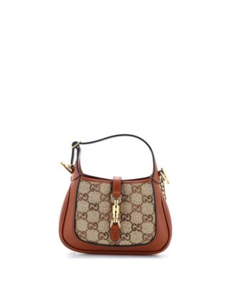 Mini Jackie 1961 Chain Hobo Crystal Embellished GG Canvas