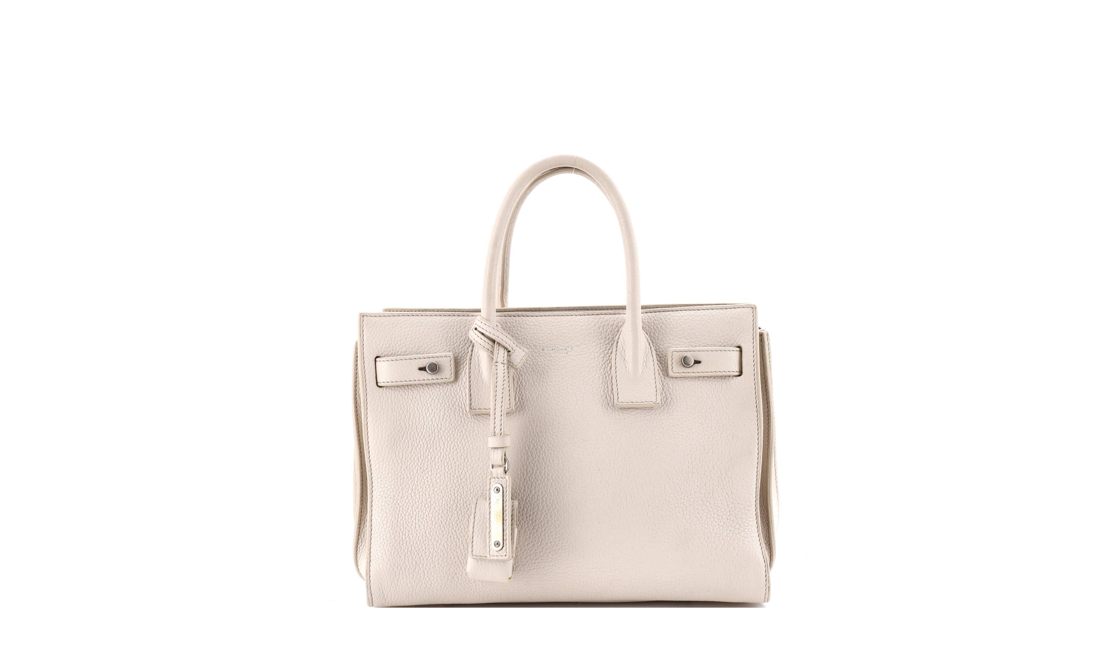 Pre-Owned Saint Laurent Sac de Jour Souple Small Leather Satchel