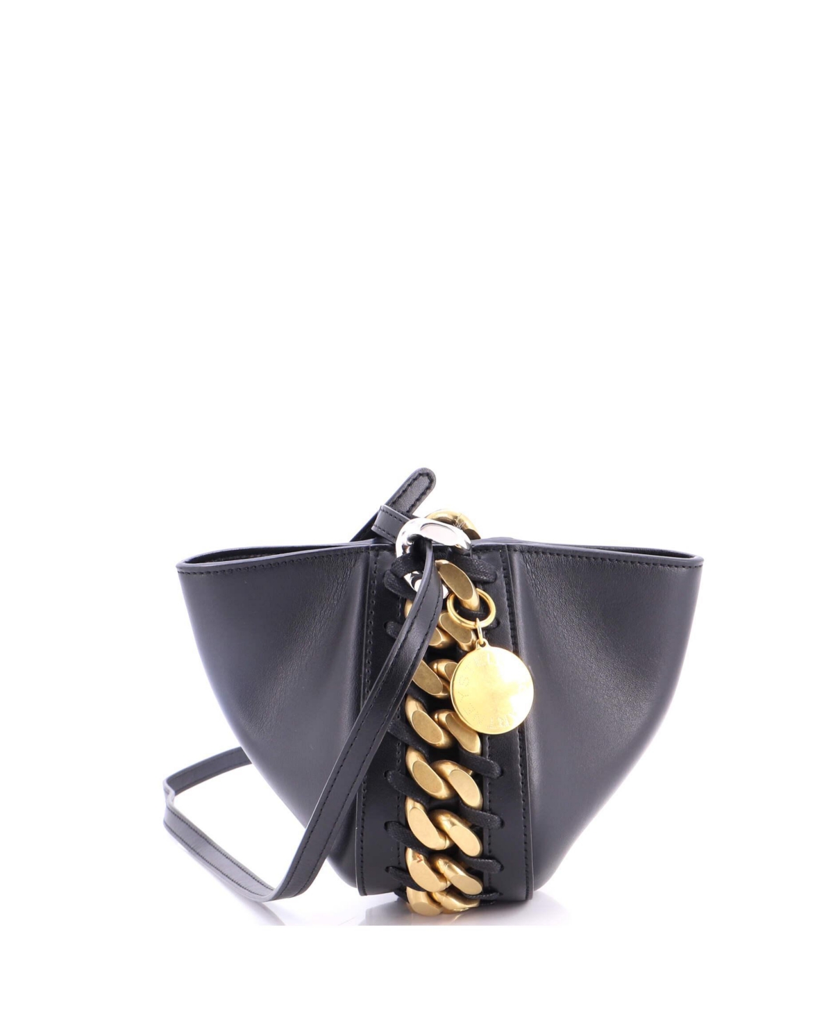 Pre-Owned Stella McCartney Small Frayme Shoulder Bag Faux Leather