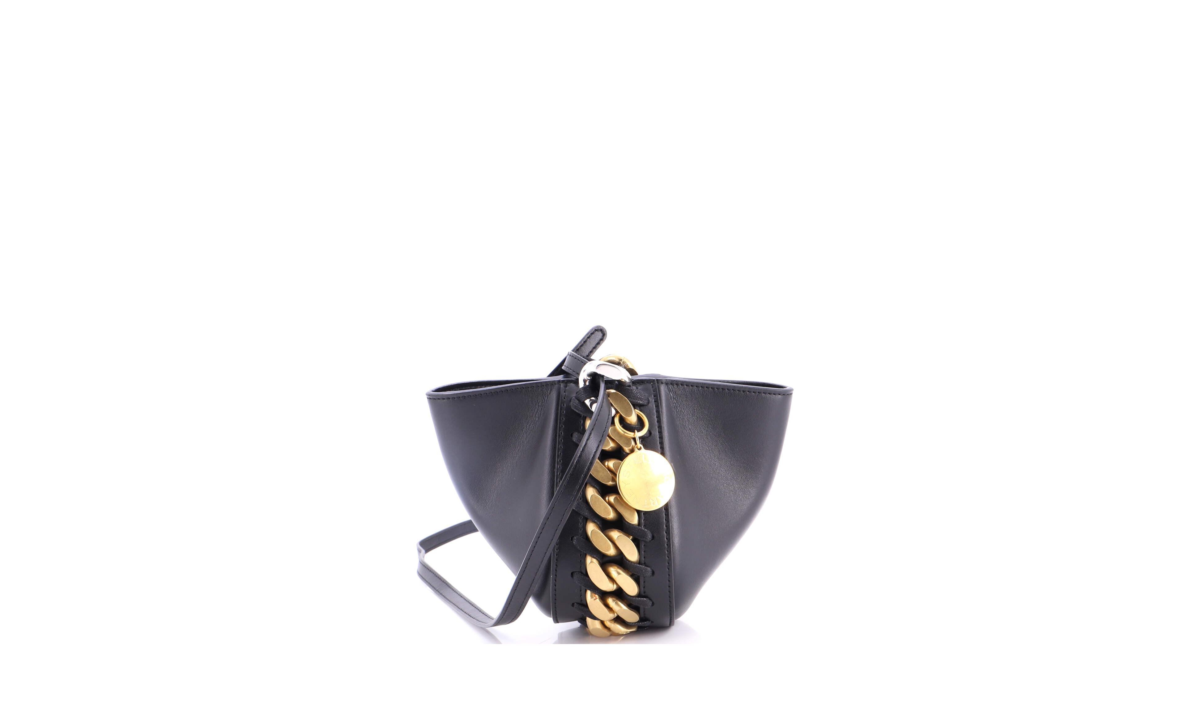 Pre-Owned Stella McCartney Small Frayme Shoulder Bag Faux Leather
