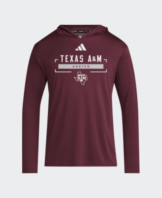 Men's Maroon Texas A&M Aggies D4T Long Sleeve Hooded T-Shirt