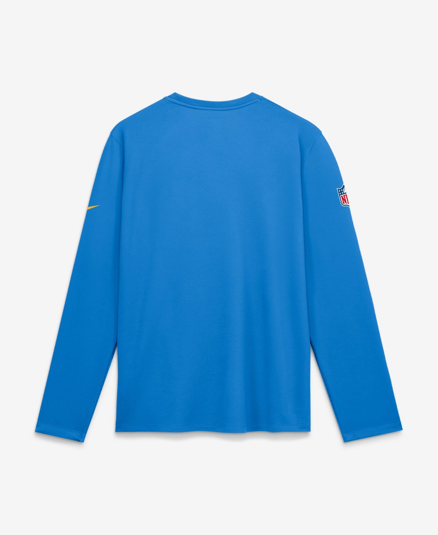 Мужская рубашка Nike Powder Blue Los Angeles Chargers Sideline Coaches UV Dri-FIT Long Sleeve — фото 2