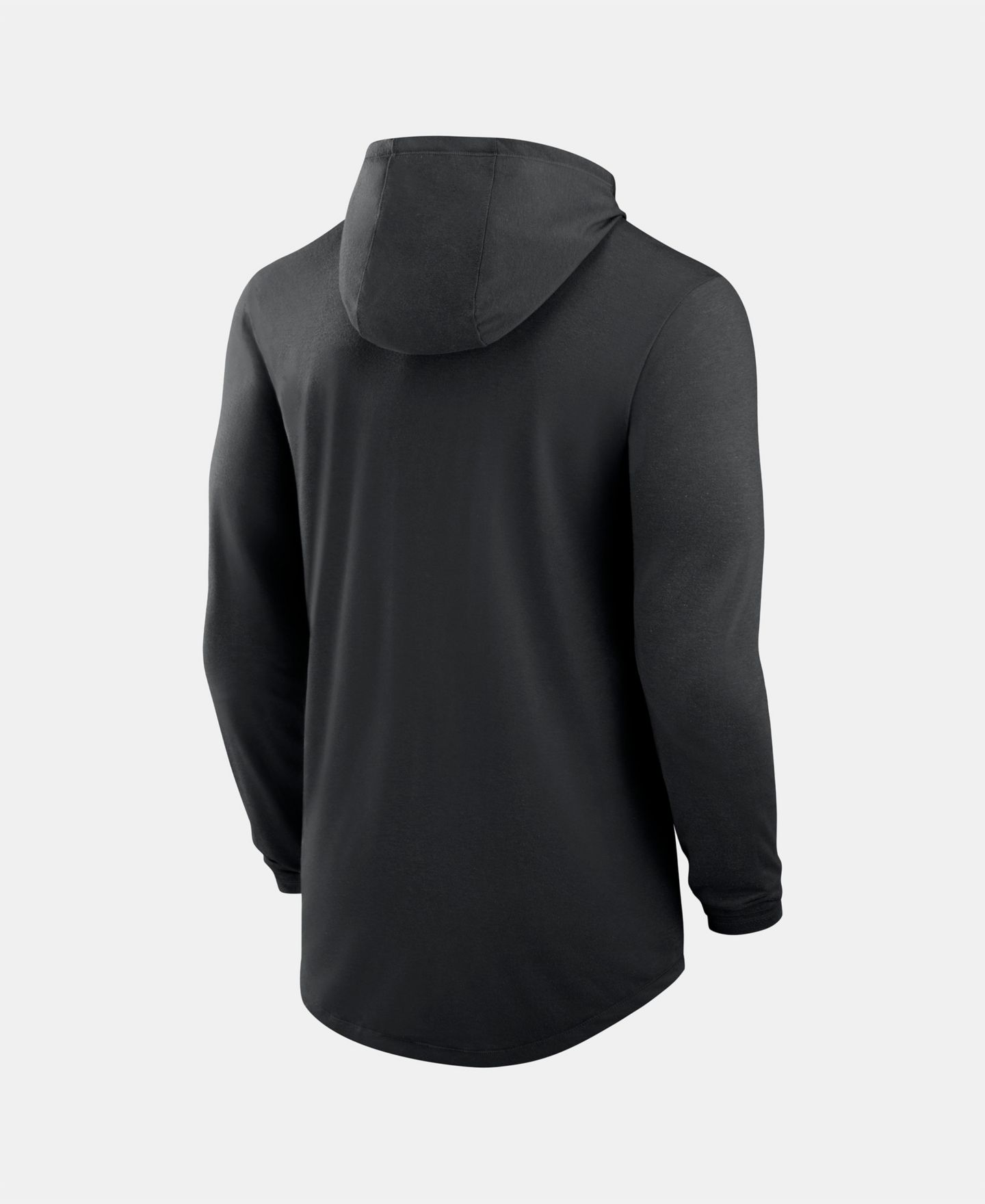 Мужская футболка Nike Black Iowa Hawkeyes Primetime Pattern Tri-Blend Dri-FIT Long Sleeve Hooded — фото 4