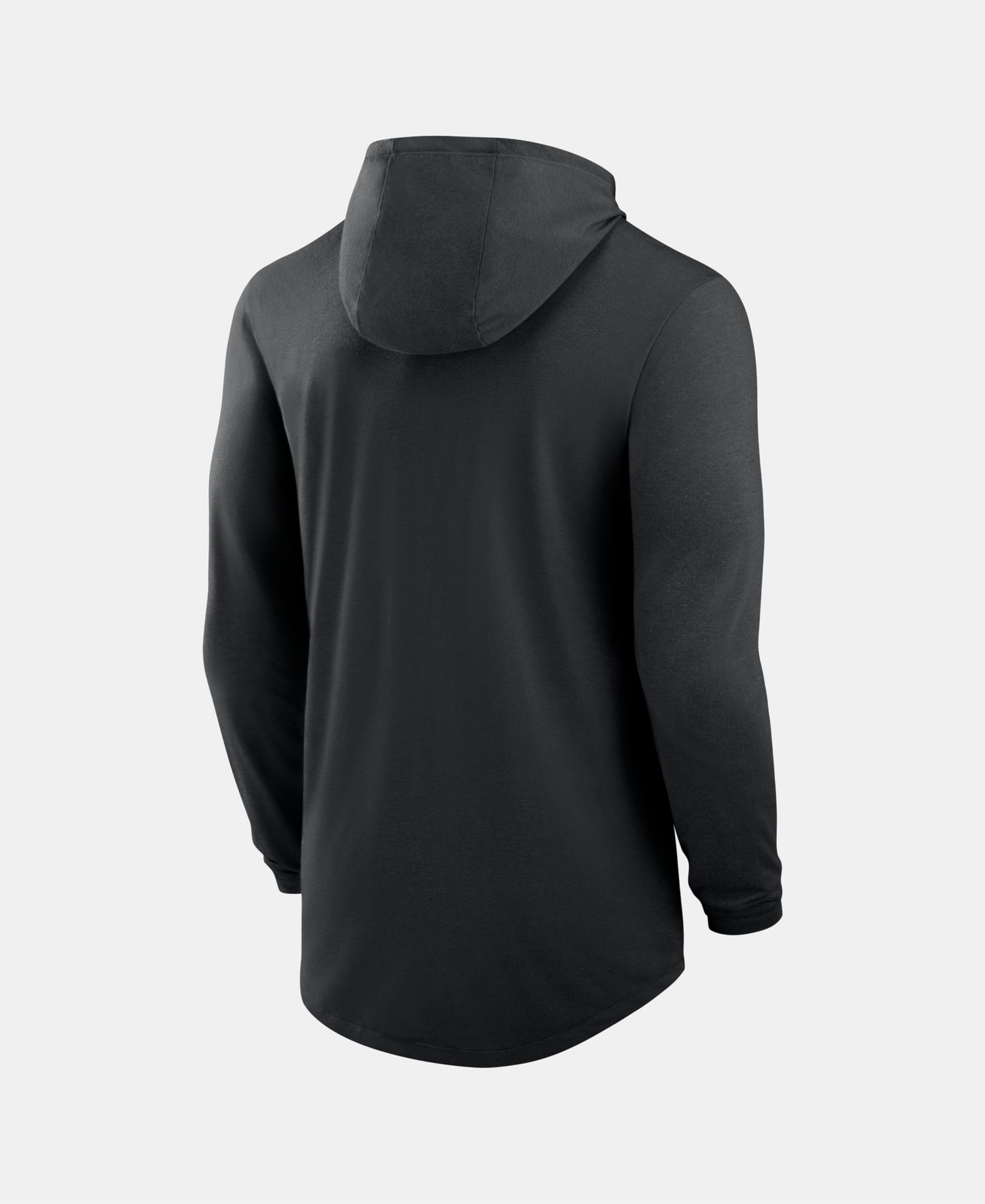 Men's Black Iowa Hawkeyes Primetime Pattern Tri-Blend Dri-FIT Long Sleeve Hooded T-Shirt