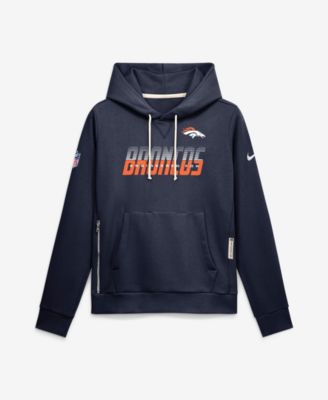 Women's Denver Broncos Sideline Standard Issue Dri-FIT Long-Sleeve Hoodie