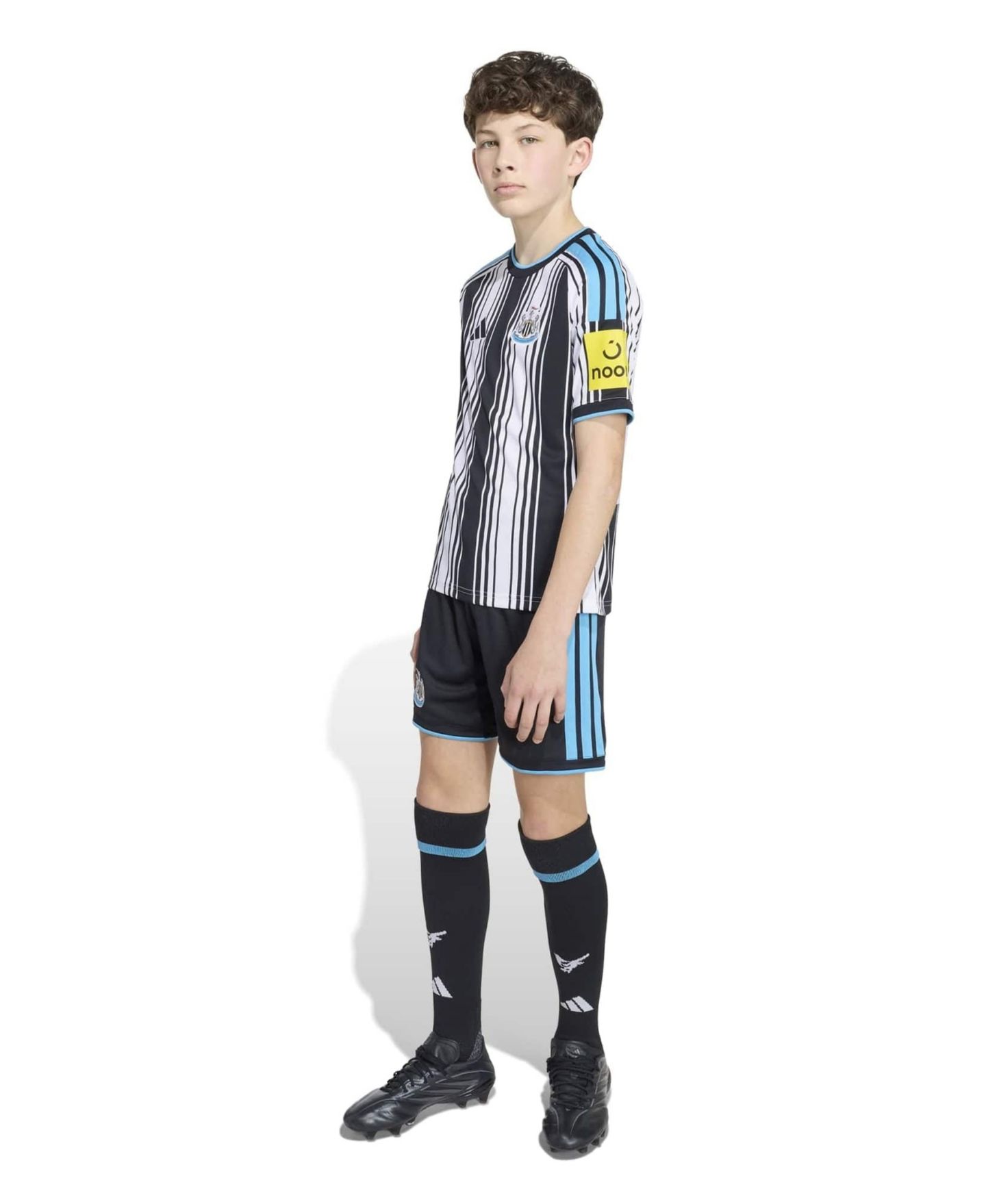 Детский топ adidas White Newcastle United Home 2026/27 Replica Jersey — фото 3