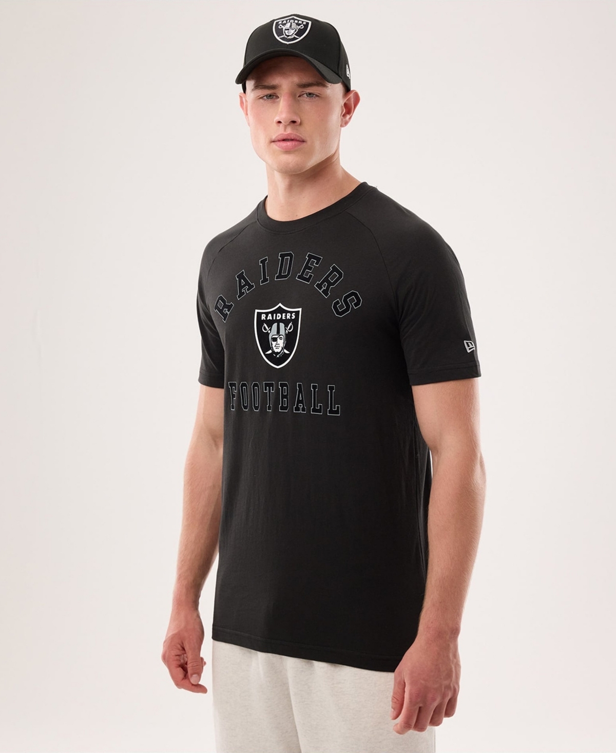 New Era Men's Las Vegas Raiders Functional Fandom Classic-Fit T-Shirt