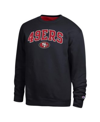 Men's Black San Francisco 49ers Contrast Lined Sweatshirt
