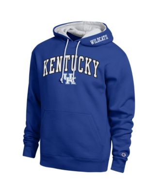 Men's  Royal Kentucky Wildcats Arch Tackle Twill Hoodie