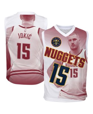 Big Boys and Girls Nikola Jokic Red Denver Nuggets Hometown Fashion Jersey