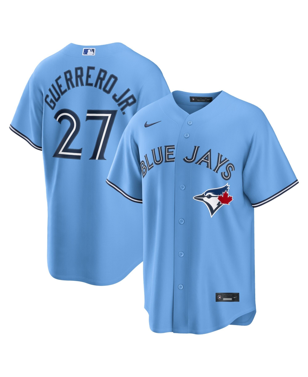 Nike Men's Vladimir Guerrero Jr. Toronto Blue Jays Replica Jersey - Light Blue