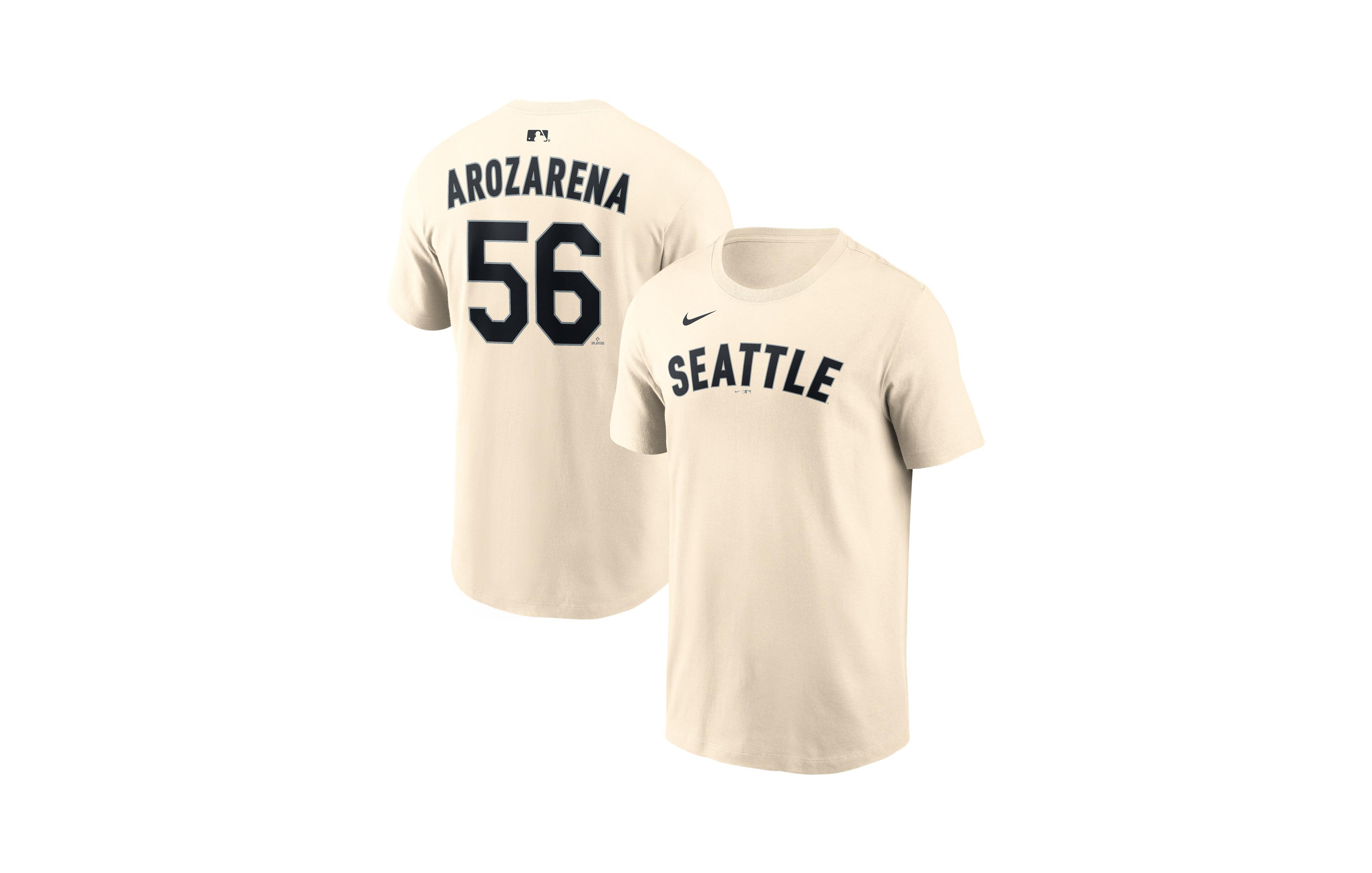 Nike Men's Seattle Mariners Randy Arozarena Name & Number T-Shirt