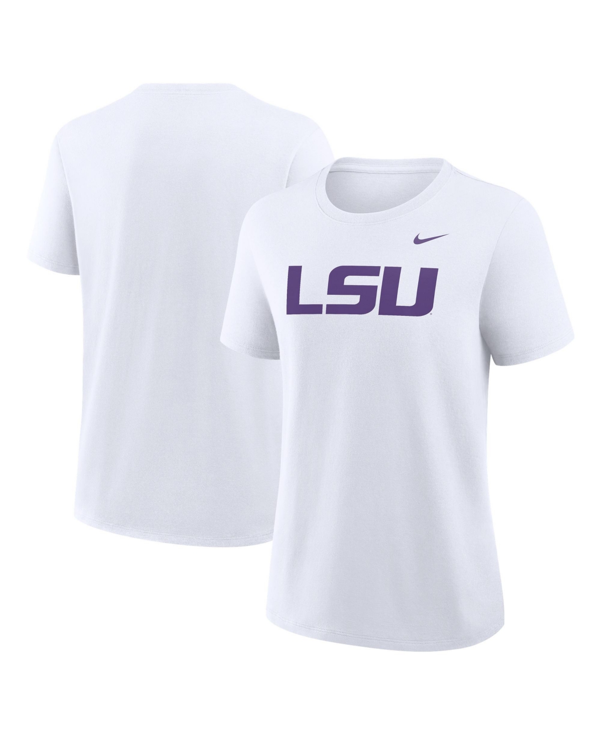Nike Women's Lsu Tigers Cotton T-Shirt