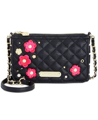 Betsey Johnson Flap Compartment Crossbody, A Macy's Exclusive Style