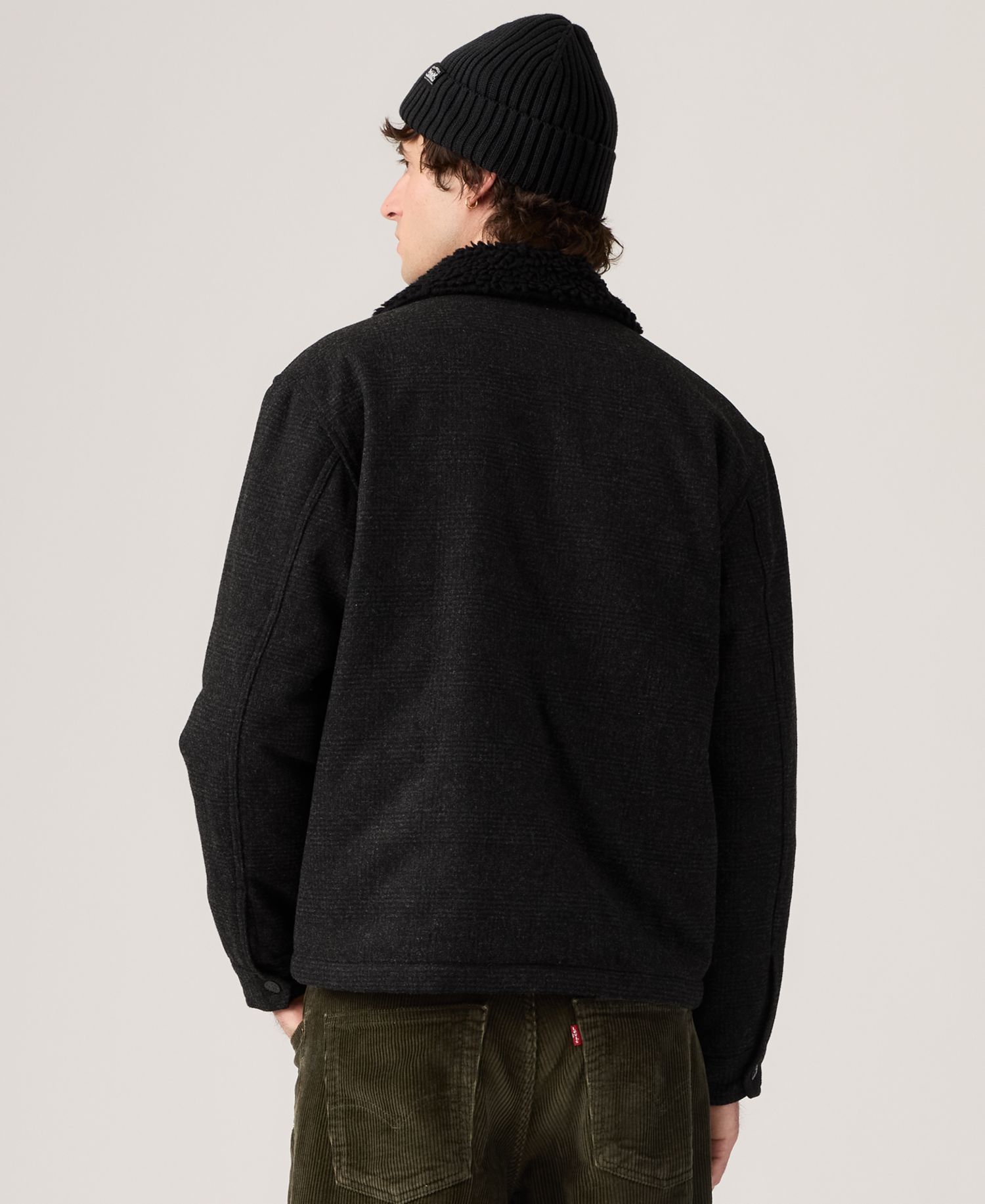Men's Sherpa Trucker Regular-Fit Jacket