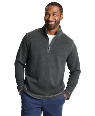 Men's Crimson Cove Mock-Neck Quarter-Zip Sweatshirt