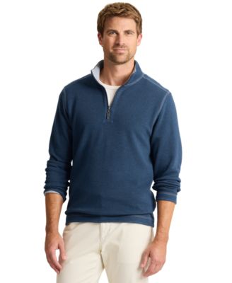 Men's Crimson Cove Mock-Neck Quarter-Zip Sweatshirt