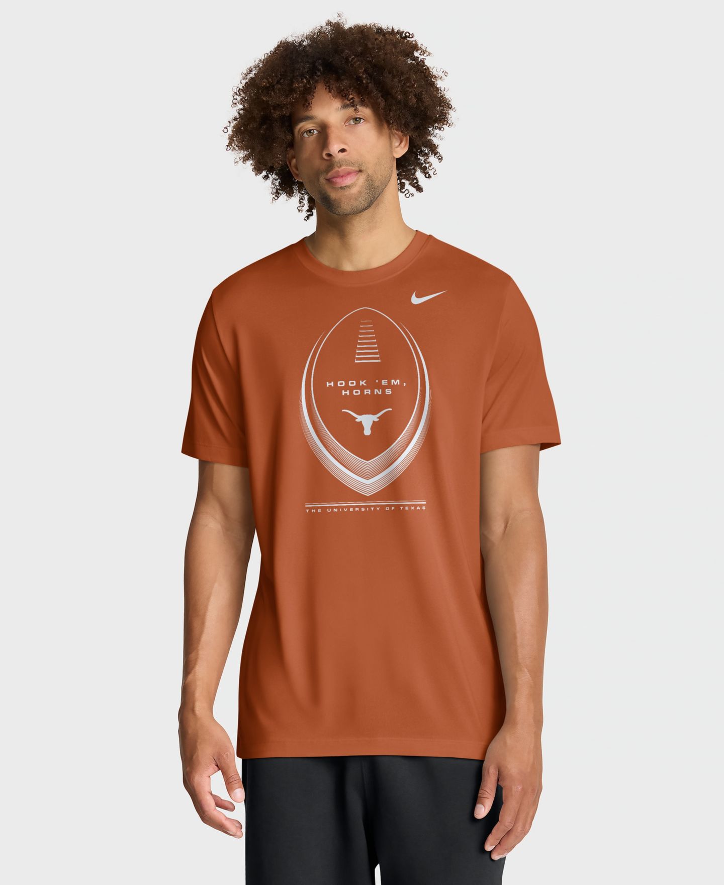 Мужская футболка Nike Texas Orange Texas Longhorns Primetime Legend Football Icon Dri-FIT — фото 1