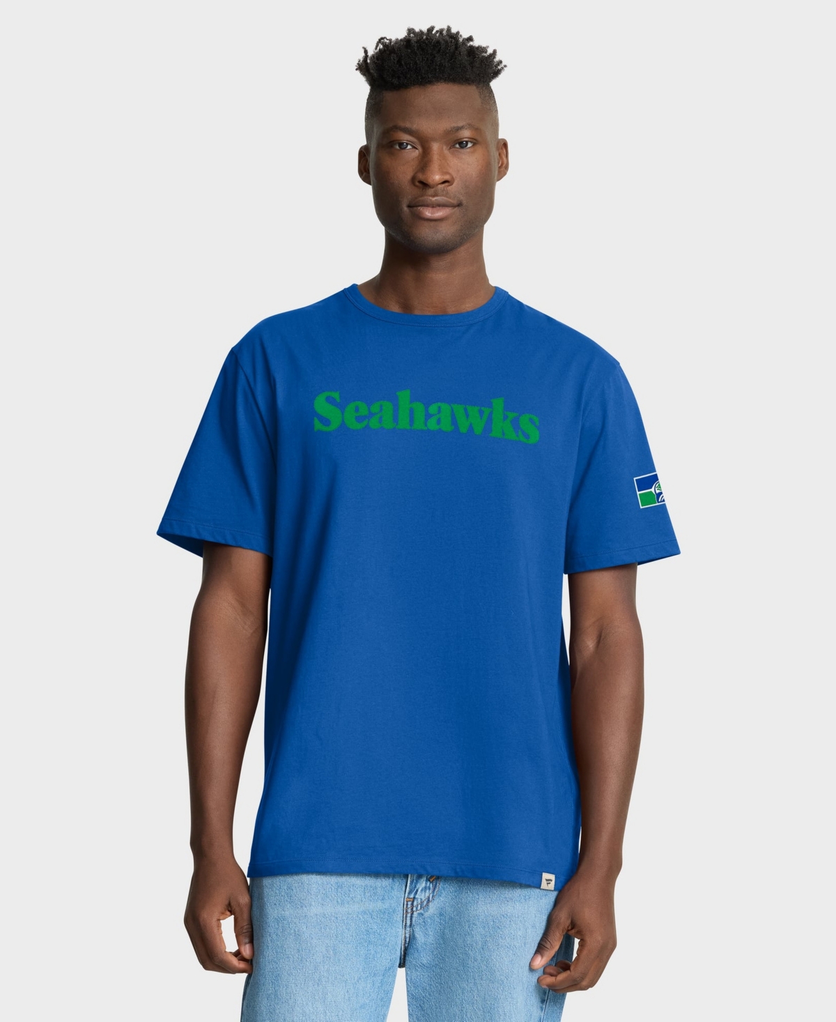 Fanatics Men's Royal Seattle Seahawks Elevated Classic Legacy T-Shirt - Royal