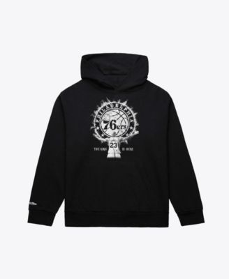 Men's LeBron James Black Philadelphia 76ers Witness Hoodie