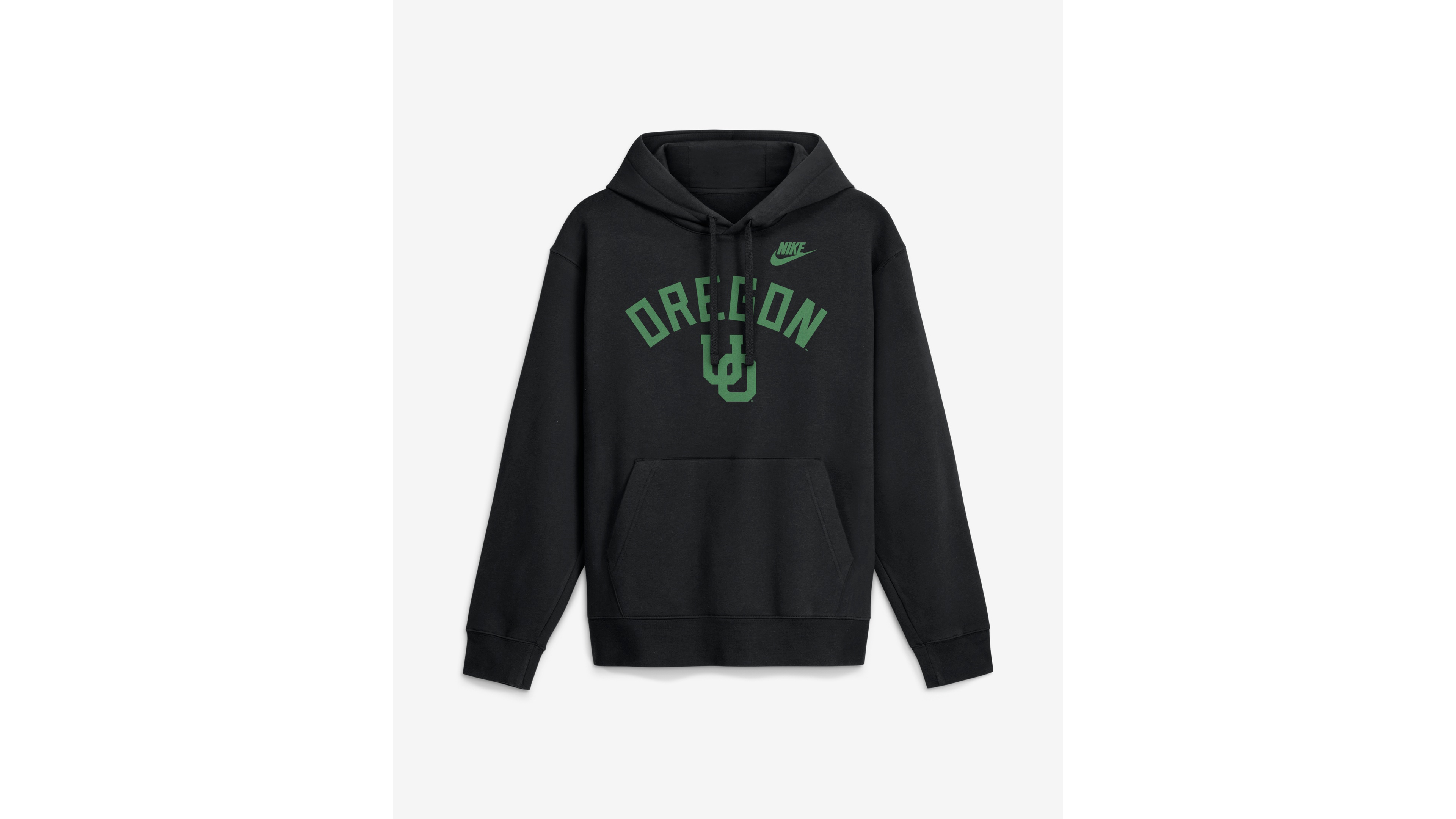 Nike Men's Black Oregon Ducks Legacy Arch Club Hoodie