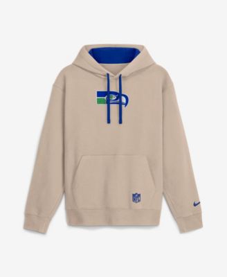 Men's Sand Seattle Seahawks Rewind Club Hoodie
