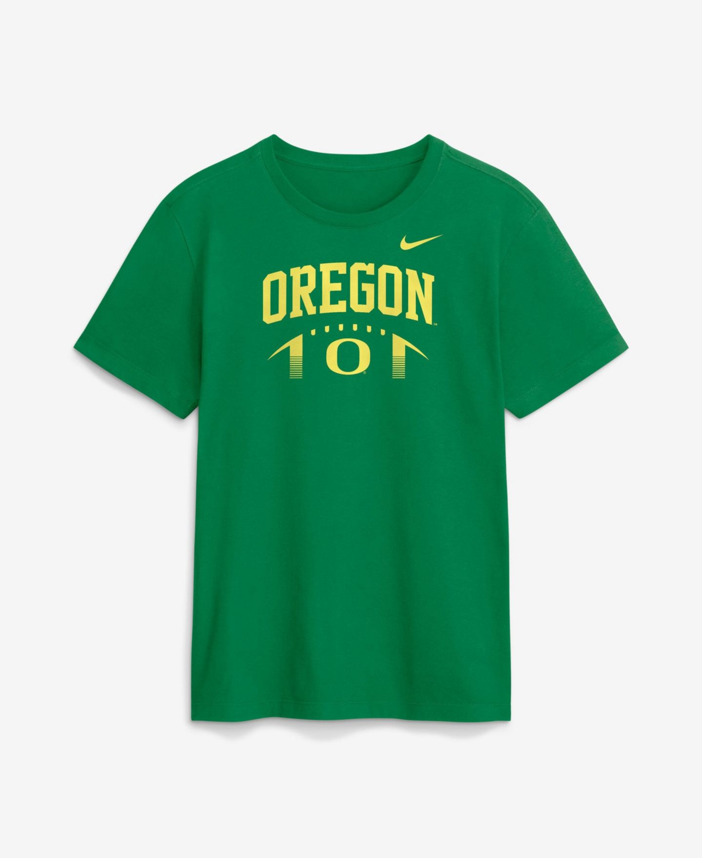 Мужская футболка Nike Green Oregon Ducks Primetime Football Icon — фото 1