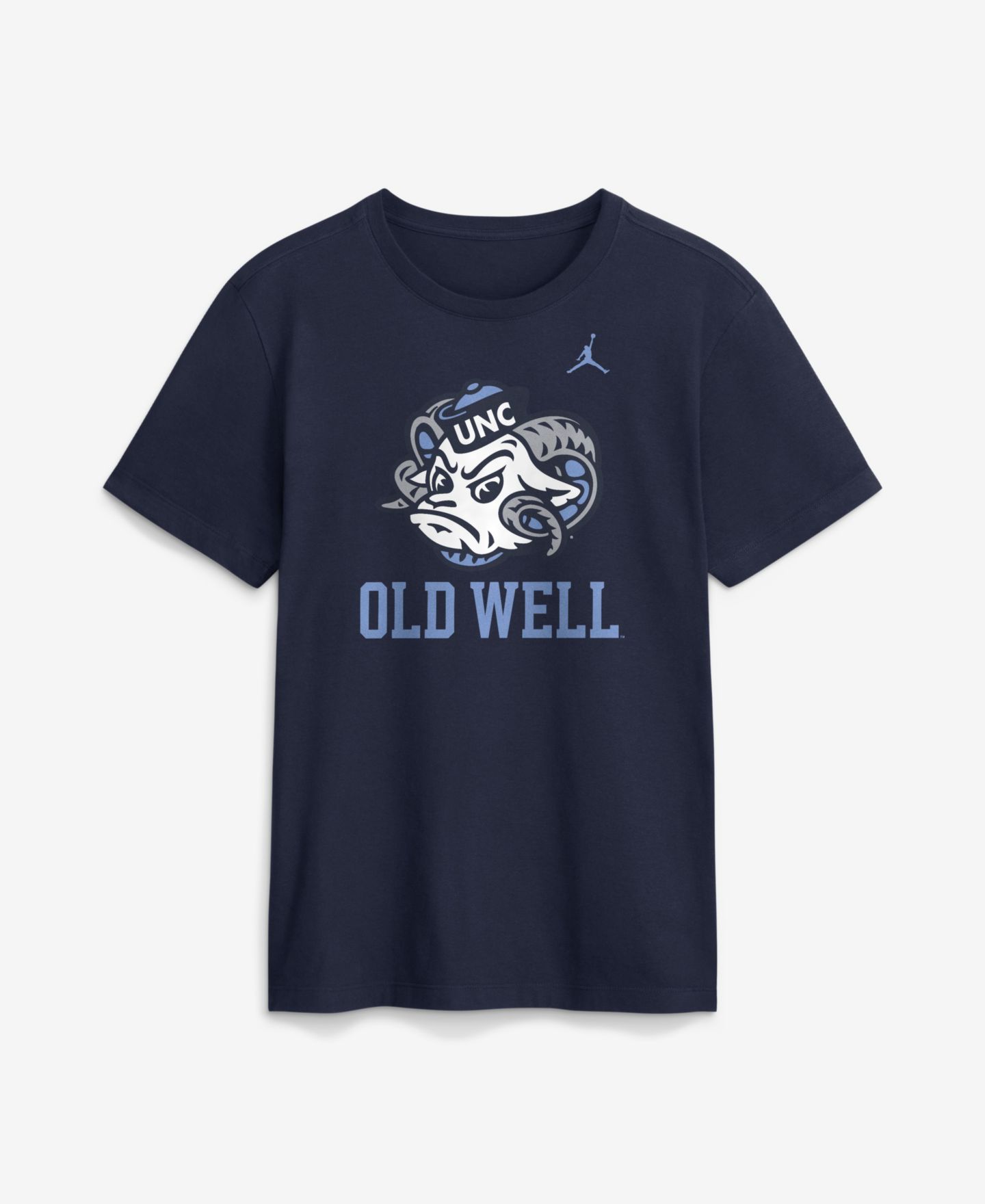 Мужские футболки Jordan Navy North Carolina Tar Heels Primetime Logo Mantra — фото 1