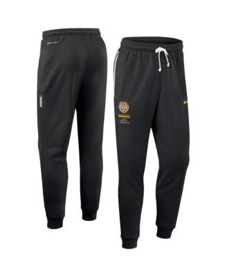 Men's Black LSU Tigers 2026 Sideline Standard Issue Dri-FIT Taper Pants